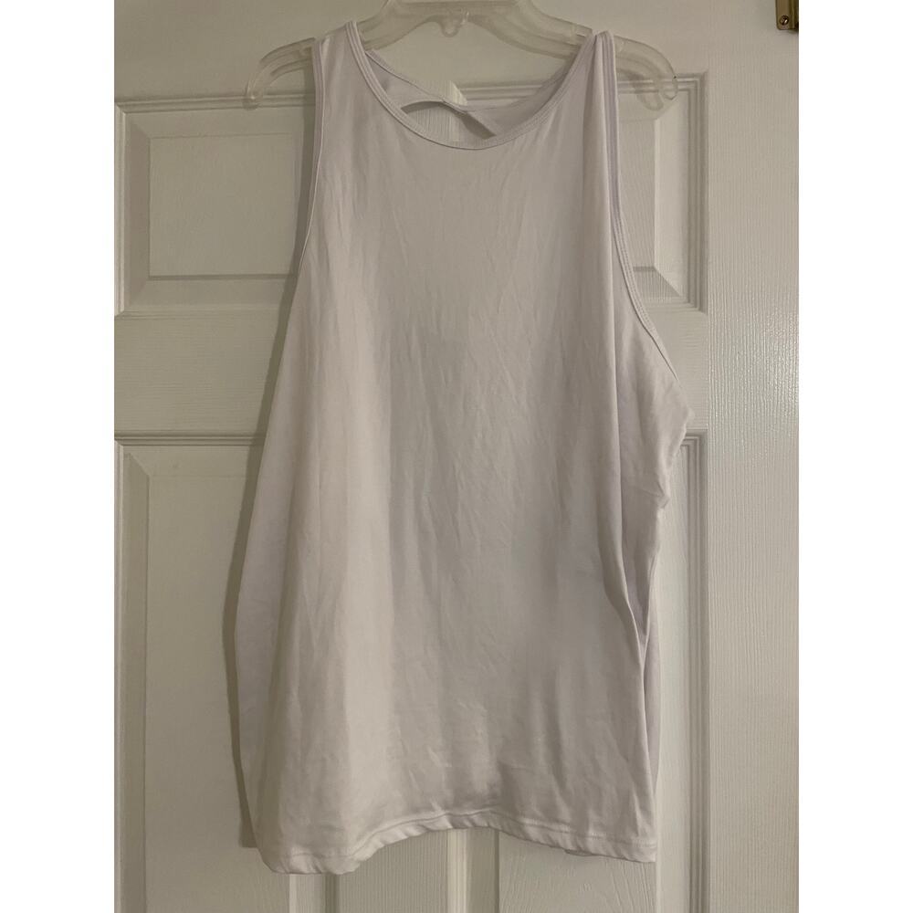 Kyodan white open back tank top XL - Picture 1 of 5
